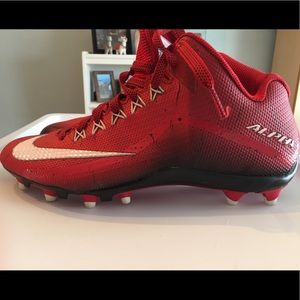 Nike Alpha Pro 2 3/4 Men’s Football Cleat SZ 10.5